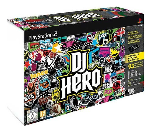 Tocadisco Dj Hero Ps2 Y Juego Dj Hero