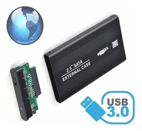 Cofre Para Disco Duro Sata 2.5 Usb3.0 Portátil