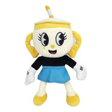 Cuphead Ms. Chalice Muñeco Peluche Juguete For Niños Regalo