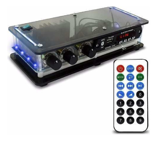 Amplificador Orion Slim 1002 Bt/rc 40w Rms Bluetooth