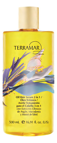 Terramar Oleo Tratamiento 3 En 1 Con Argán Y Macadamia 500ml