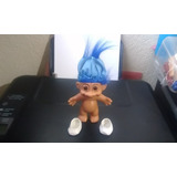 Vintage Russ Troll 18528 Shower Cap Blue Hair 17 Cms