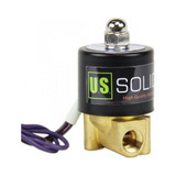 1/4  Npt Brass Electric Solenoid Valve 12vdc Normally C...