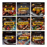 Pack Canva Churrascaria 40 Templates Editáveis Instagram