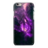 Funda Celular Harry Potter Reliquias Morado Todas Las Marcas