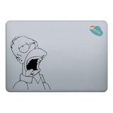 Sticker Para Portatil Pro 13 Homero Simpson