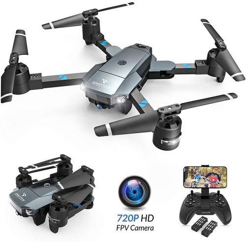 Drone Snaptain A15h Wifi Fpv Plegable Control De Voz Hd 720p
