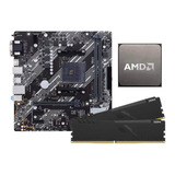 Combo Actualizacion Pc Amd Ryzen 5 5600g A320 16gb