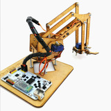 Kit De Robotica Brazo Robótico Para Arduino De Mdf