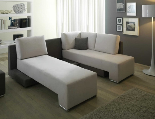 Sillon Sofa Esquinero Cama Funcional 2.75 Moderno 2 Camas 