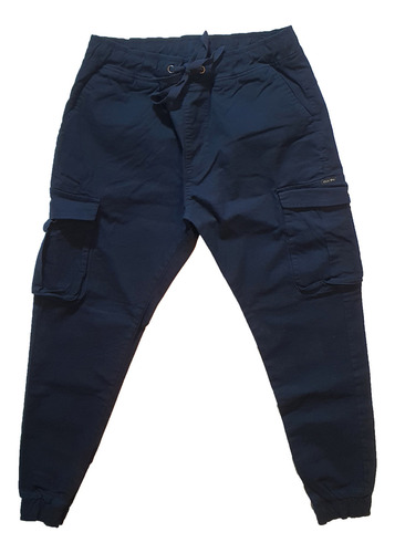 Efecto Uno Pantalon Lifestyle Cargo Keys Azul Marino Blw