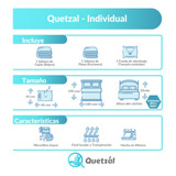 Juego De Sábana Quetzal - Individual - Microfibra Suave