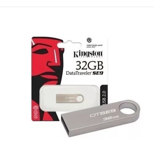 Pendrive Kingston 32gb Se9 G2 Metálico  Original