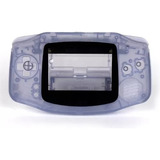 Carcasa Para Game Boy Advance Gba Color Morado Transparente