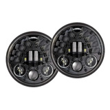 Par Faros Principales Drl Led Jeep Wrangler Jk 7 Multiled 