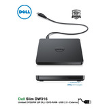 Grabador Dell Dvd Externo Usb Slim Dvd+/-rw  Windows 10 Y 11