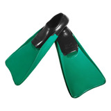 Aleta Flipper Bitono Verde / Negro Escualo Talla 26-28