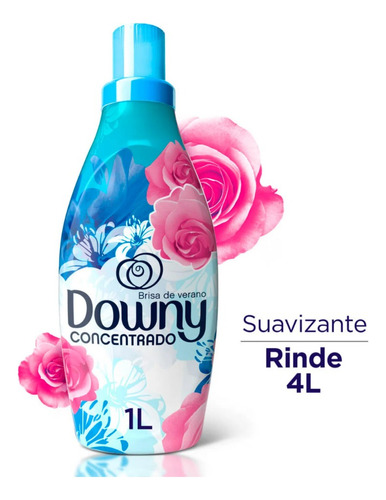 Suavizante Downy Concentrado Brisa De Verano Pack X 8 Unid