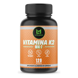 Vitamina K2mk7 Menaquinona7 Pura 100mc 120 Cápsulas
