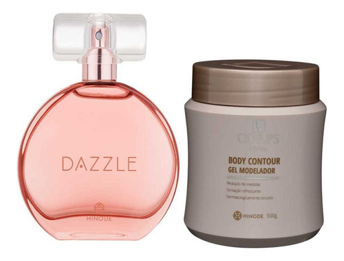 Kit Perfume Dazzle Floral, Gel Redutor 