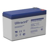 Batería De Gel 12v 7ah Ultracell Alarma Ups