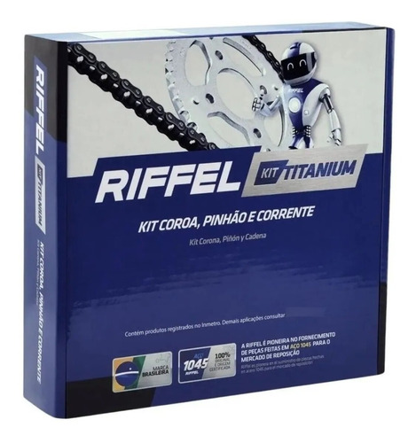 Kit Transmision Riffel Yamaha Ybr 125 // 45-14z.