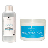 Locion Pedica Ablanda + Crema Restauradora 250ml Biobellus