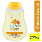 Shampoo Baby Dove Hipoalergenico Glicerina 200ml
