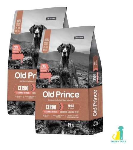 Old Prince Cerdo 2 X 15 Kg (30 Kg) - Happy Tails