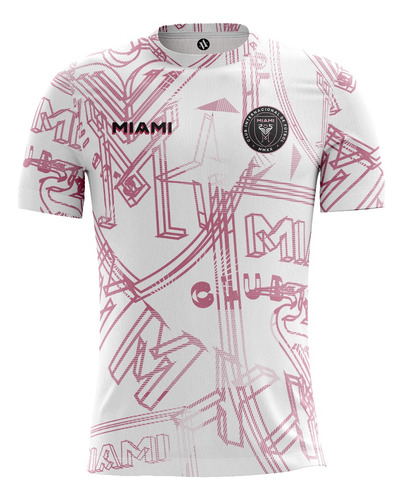 Camiseta Inter De Miami White Mls Artemix Cax-1446