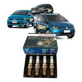 Kit X 4 Bujias Bosch Vw Fox Suran Gol Trend Voyage 3 Electro