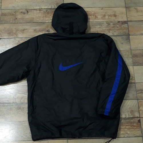 Campera Nike Big Swoosh 90's Vintage Abrigada Talle L / Xl