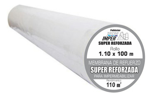 Malla Impermeabilizante Super Reforzada Rollo 1.10 X 100 Mt