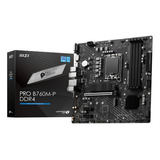 Board Msi Pro B760m-p Ddr4