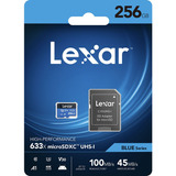 Tarjeta De Memoria Lexar 256gb Con Adaptador Sd