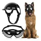 Slowton Casco Y Gafas Para Perros Grandes Protección Uv De