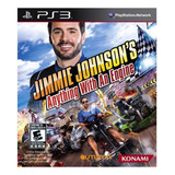 Jogo Jimmie Johnson Cualquier Cosa Con Un Motor Ps3 Konami