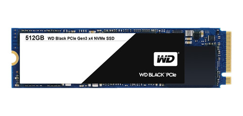 Disco Sólido Ssd Interno Western Digital Wd Black Wds512g1x0c 512gb