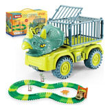 Transportador Y Pista De Juguetes De Dinosaurios Para Niños
