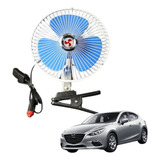 Ventilador Portátil Oscilatorio Para Auto Con Pinza Anclaje