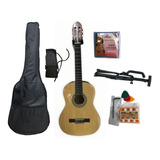 Guitarra Clasica Funda Puas Afinador Atril Sg851paq Segovia