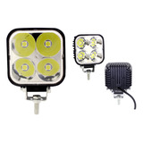 Faro Auxiliar Cuadrado 4 Leds 12-24v Ds