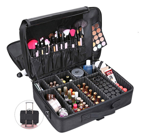 Neceser Organizador Profesional Original Maquillaje Viaje