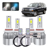 Kit De Focos Led 9005 9006 H3 Para Chevrolet Suburban 2000