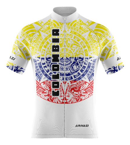 Jersey Ciclismo Ruta Mtb Inpiración Colombia  Manga Corta