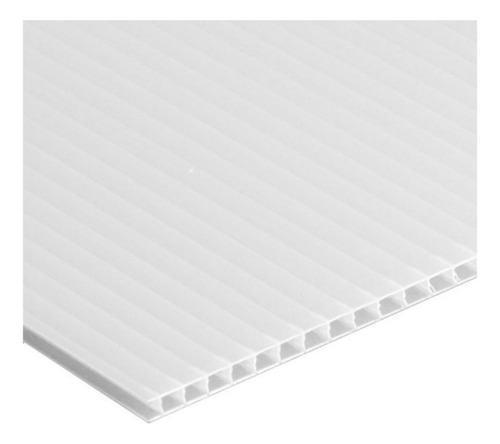 Coroplast Paq 3 Láminas Coroplast Blanco 40 Cm X 80cm 4mm