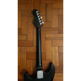 Guitarra Corpo Squier Braço Importado  Black , Pintado Fosco