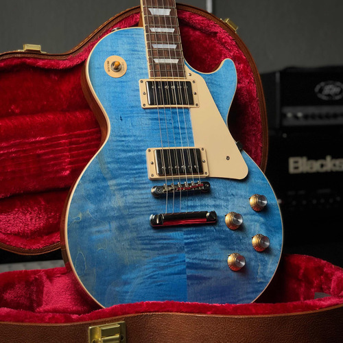 Gibson Les Paul Standard 60s Figured Top Ocean Blue 2023