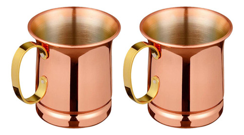 2x Caneca De Cerveja/leite De Cobre Puro, Copo Moscow Mule F