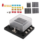 Caja De Fusibles Universal, Soporte Eléctrico, Bloque De 6 V